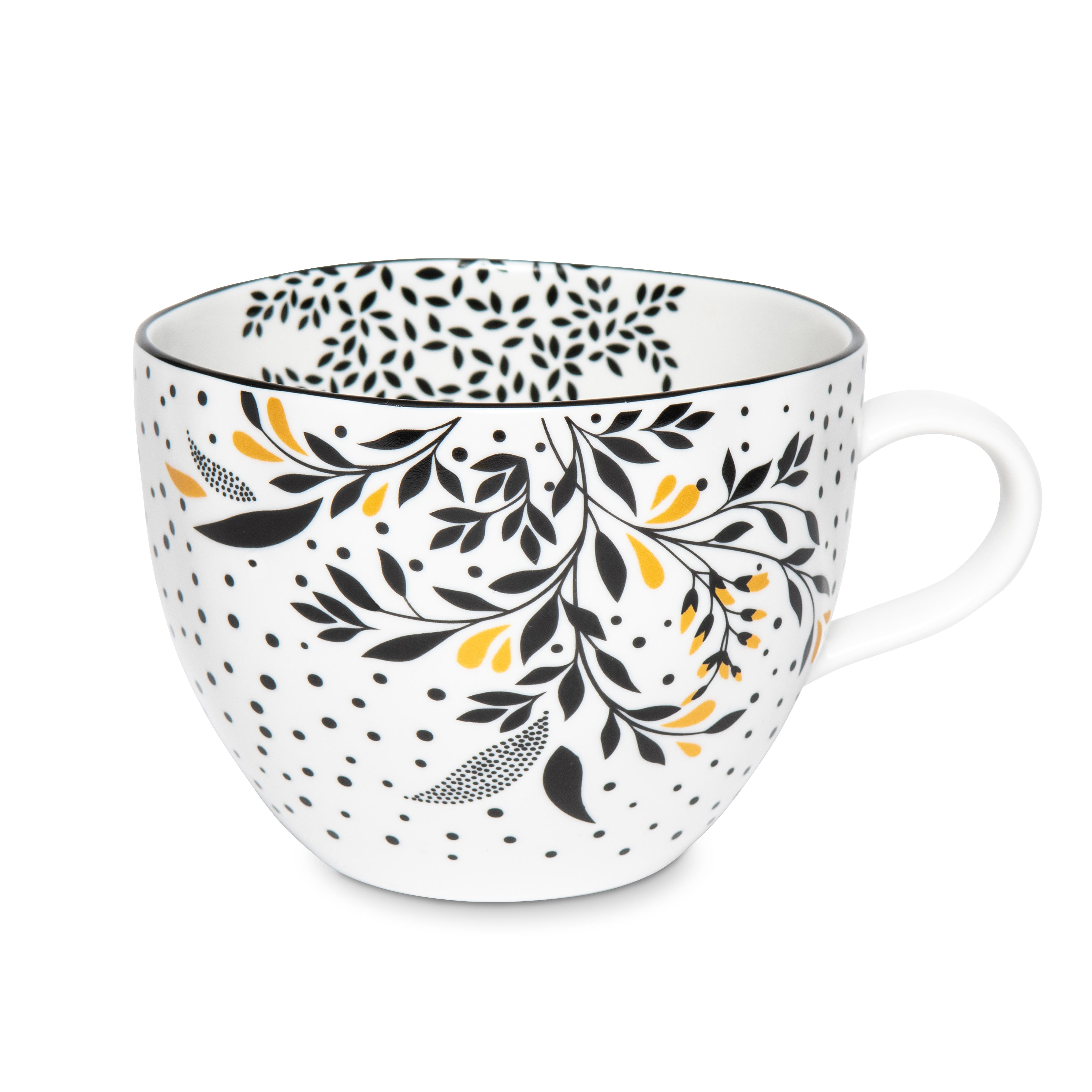 Sara Miller Artisanne Noir Mug, Bohemia image number null